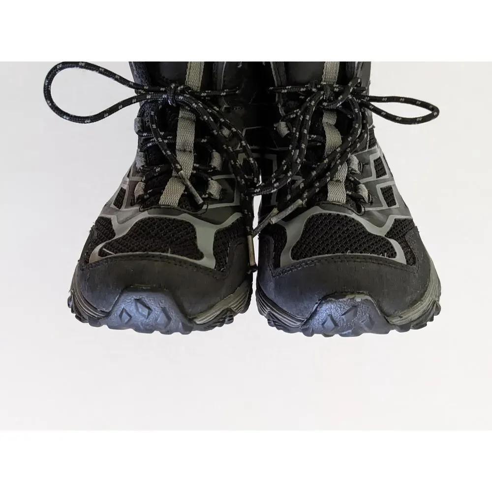 Merrell ML-B Moab FST Mid Waterproof Black Sneakers Boots Size 5.5M MY57967